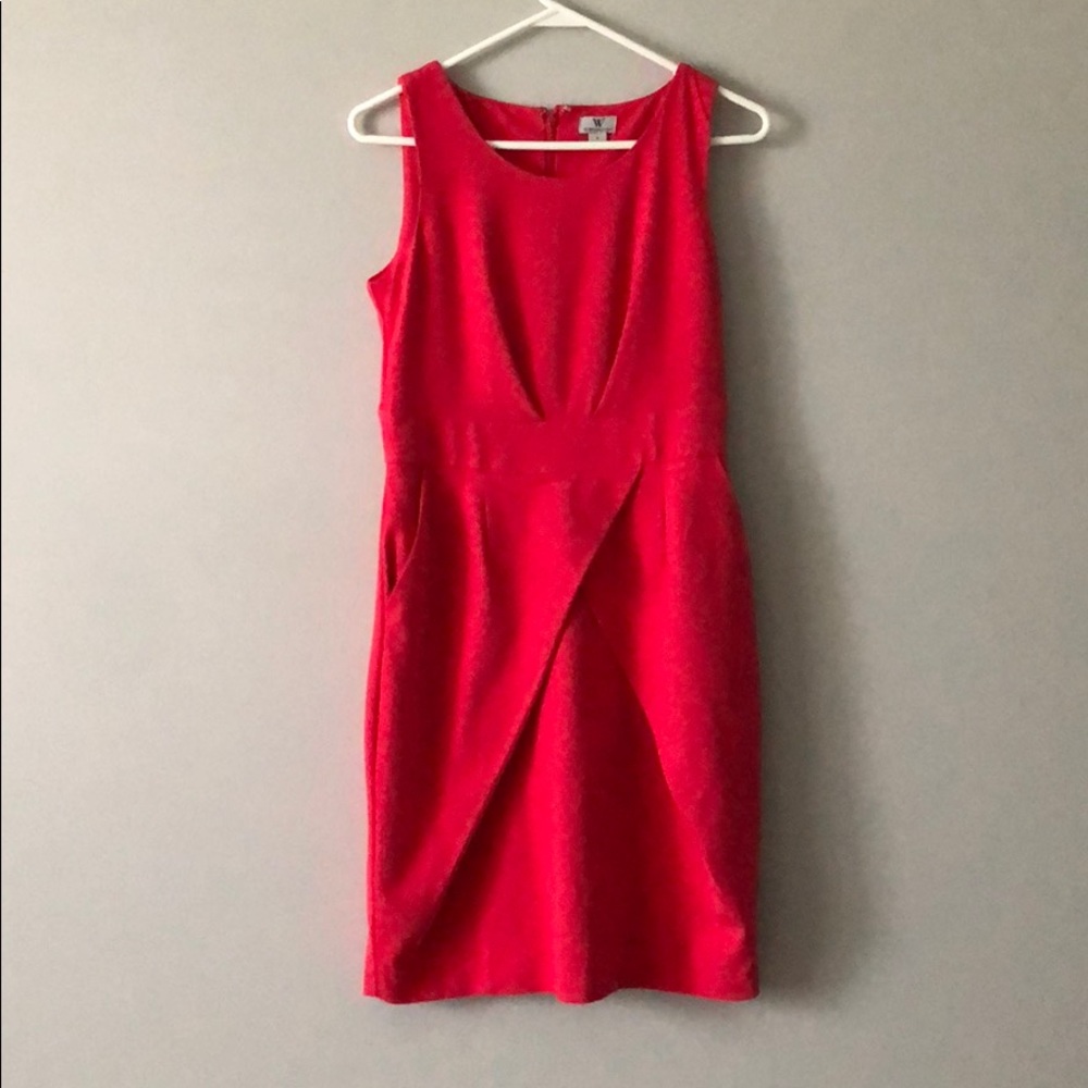 Women’s hot pink dress